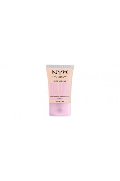 nyx professional makeup bare with me blur tint foundation make up pre zeny 30 ml odtien 01 pale 511170