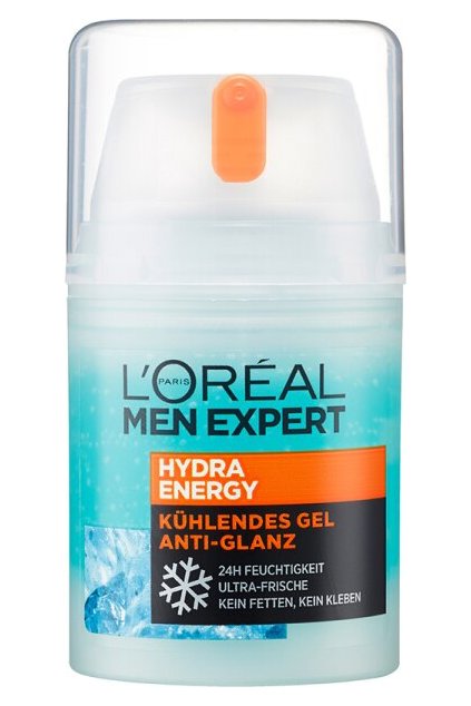 loreal men expert hydra energy kuehlendes feuchtigkeits gel anti glanz gesichtscreme 50 ml