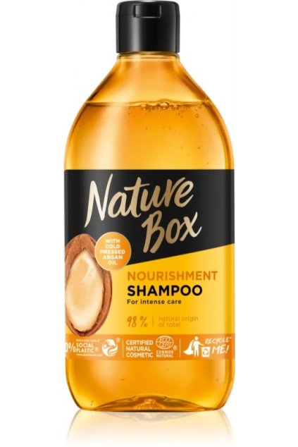 nature box argan intenzivne vyzivujuci sampon s arganovym olejom