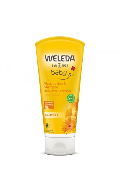 27891602 weleda calendula baby bath shampoo bio 200ml detska kozmetika na kupanie brendon 27891602 600