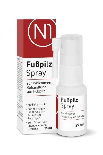 n1 fusspilz spray 25 ml 416812