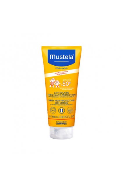 Mustela Bébé mlieko na opaľovanie pre deti SPF 50+