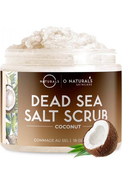 O Naturals Ultra Hydrating Coconut Dead Sea Salt Scrub