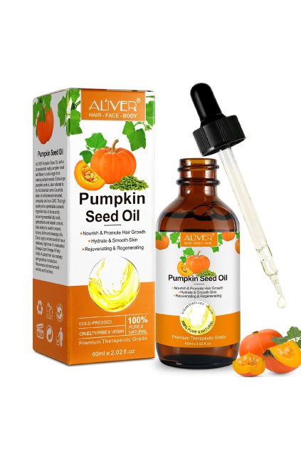 Aliver 100% Pure & Natural Pumpkin Seed Oil