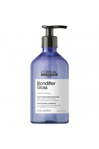 L'Oréal Blondifier Gloss šampón 500ml (poškodený aplikátor)