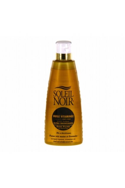 soleil noir oil with vitamins without filter 150 ml