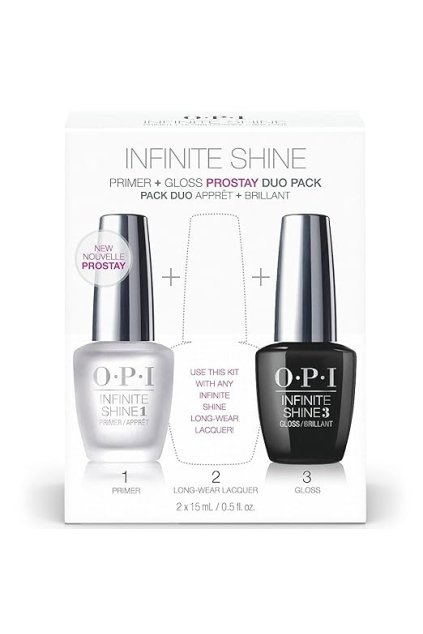 O.P.I. Duo Pack - základný náter a lesklý vrchný náter 2x15ml