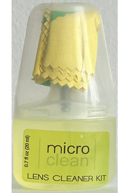 Micro Clean - Čistič okuliarov s utierkou z mikrovlákna 20ml