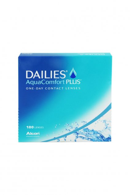Alcon Dailies Aqua Comfort plus jednodňové kontaktné šošovky, 2 x 90 ks +3,00