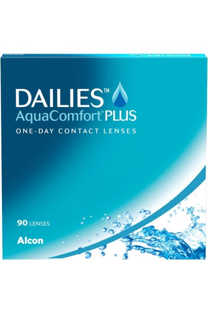 Alcon Dailies Aqua Comfort plus jednodňové kontaktné šošovky, 90 ks -2,50