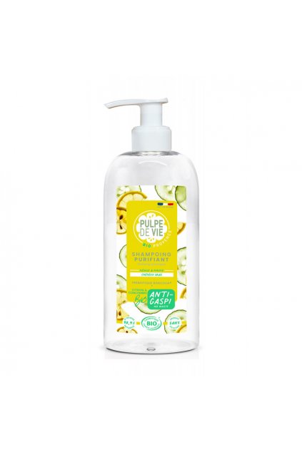 shampooing reequilibrant citron concombre bio pulpe de vie