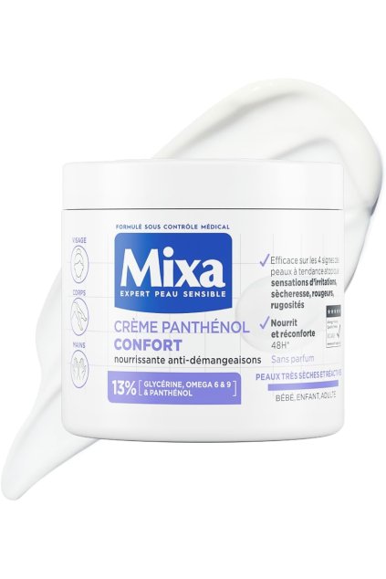Mixa Panthenol pleťový upokojujúci krém s pantenolom,400ml