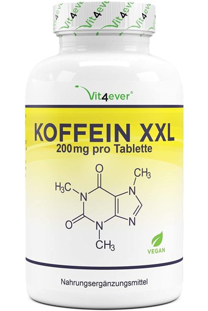 vit4ever koffein xxl 200mg tabletten 500 stk