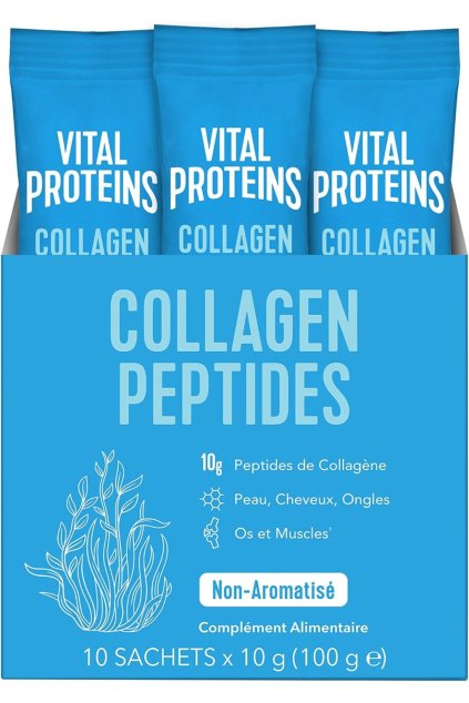 Vital Proteins Práškový doplnok kolagénových peptidov (typ I, III), neochutený 90 g NEKOMPLETNÉ BALENIE