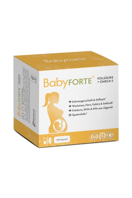 BabyFORTE® Folsäure + Omega 3 180