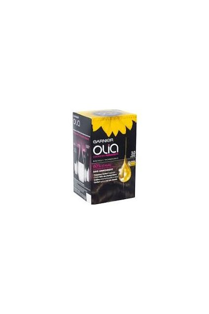 Garnier OLIA Bezamoniaková permanentná farba na vlasy 3.0 Tmavohnedá