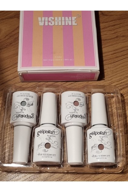 Vishine gel polish 4x8ml