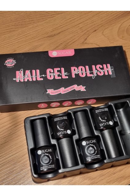 UR SUGAR - UV Lak na nechty 6ks po 7ml NEKOMPLETNÉ BALENIE!