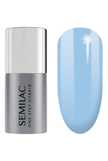 SEMILAC ONE STEP LAKIER HYBRYDOWY S810 BLUE 5ml