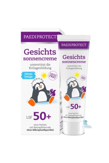 PAEDIPROTECT Opaľovací krém na tvár SPF 50+ (VEĽMI VYSOKÝ) 30ml