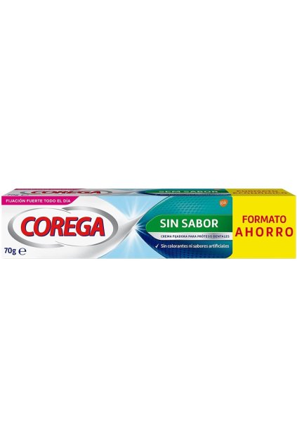 corega sin sabor crema fijadora protesis dental 70g 20g