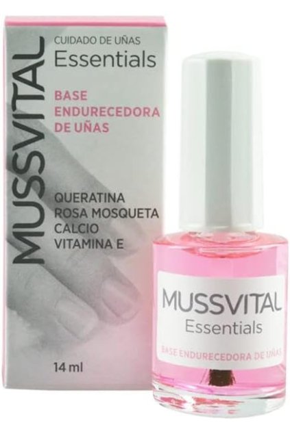MUSSVITAL Essentials Base Nail Hardener, 14 ml,