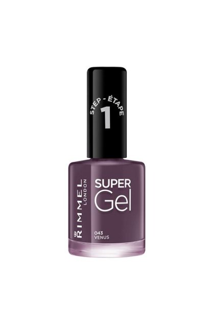 Rimmel London Super Gel lak na nechty 043 Venus 12 ml