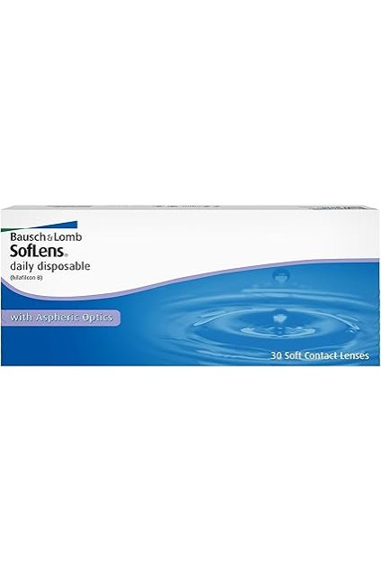 Bausch + Lomb SofLens denné jednorazové kontaktné šošovky, sférické, mäkké BC 8,6 mm / DIA 14,2 / -2,75 dioptrií nekompletné balenie 28kusov