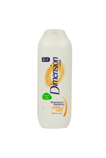 dimension shampoo e balsamo per capelli lisci 250 ml