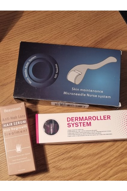 Dermaroller System mikroihlovanie pokožky titánovými ihlami
