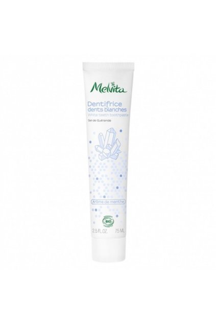 melvita dentifrice dents blanches arome de menthe 75ml