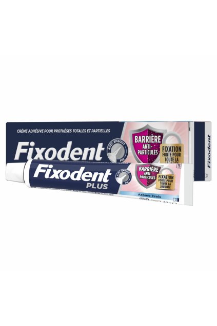 Fixodent Plus Lepiaci krém na zubné náhrady 40g-s čerstvou mätou