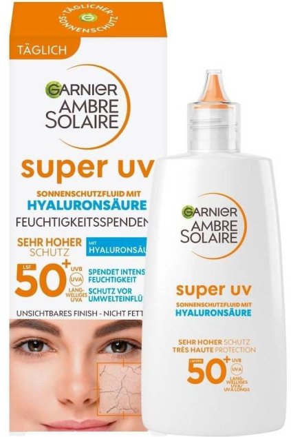 Garnier Ambre Solaire Super UV Face Fluid SPF50 40ml