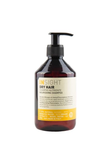 insight dry hair shampoo nutriente nourishing shampoo 400ml
