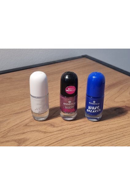 Essence laky na nechty 3x8 ml