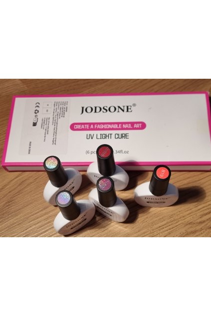 JODSONE gélový lak na nechty 6x10ml NEKOMPLETNE BALENIE!