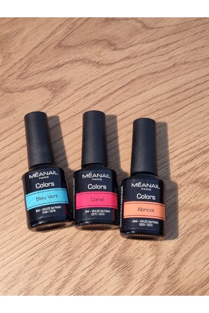 Méanail Paris polopermanentné laky 3x6ml