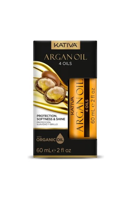 Kativa Arganový olej 4 oleje ochrana jemnosť a lesk 60 ml