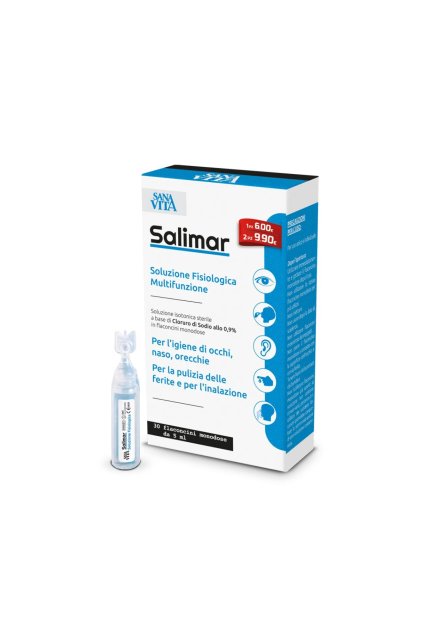 Salimar Sanavita Multifunkčný fyziologický roztok 30 x 5 ml