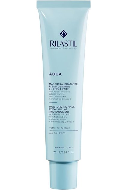 RILASTIL AQUA Hydratačná pleťová maska, 75ml (Bez krabičky)