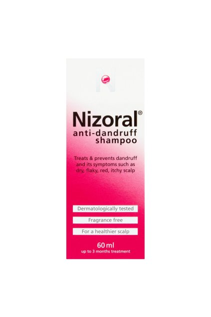 Nizoral šampón proti lupinám 60 ml