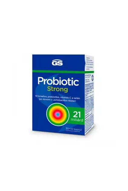 GS Probiotic Strong,40 kapsúl