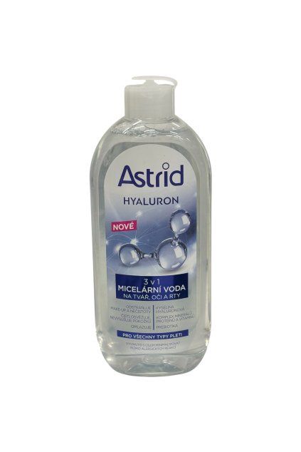 Astrid Hyaluron micelárna voda 3v1 / 400ml (poškodený aplikátor)