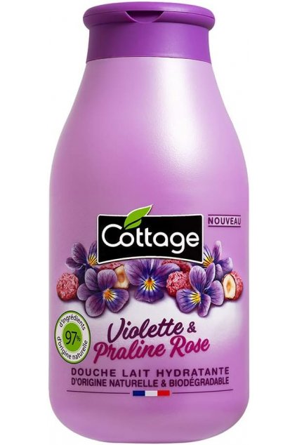 Cottage Hydratačné sprchový gél Fialová a ružová pralinka
