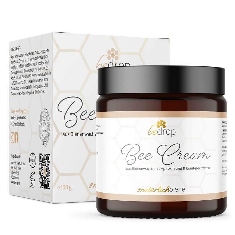 Bedrop Bee Cream masť so včelím jedom a 8 bylinných extraktov 100g