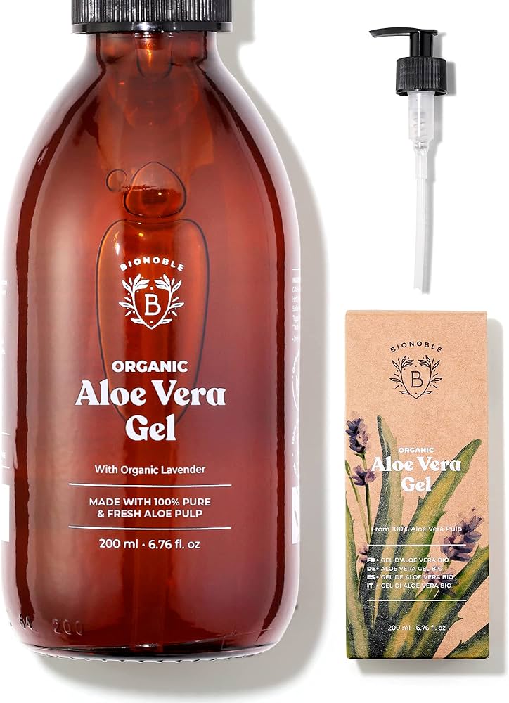 Bionoble Organic Aloe Vera Gel 200ml (Fľaša nemá dávkovač)