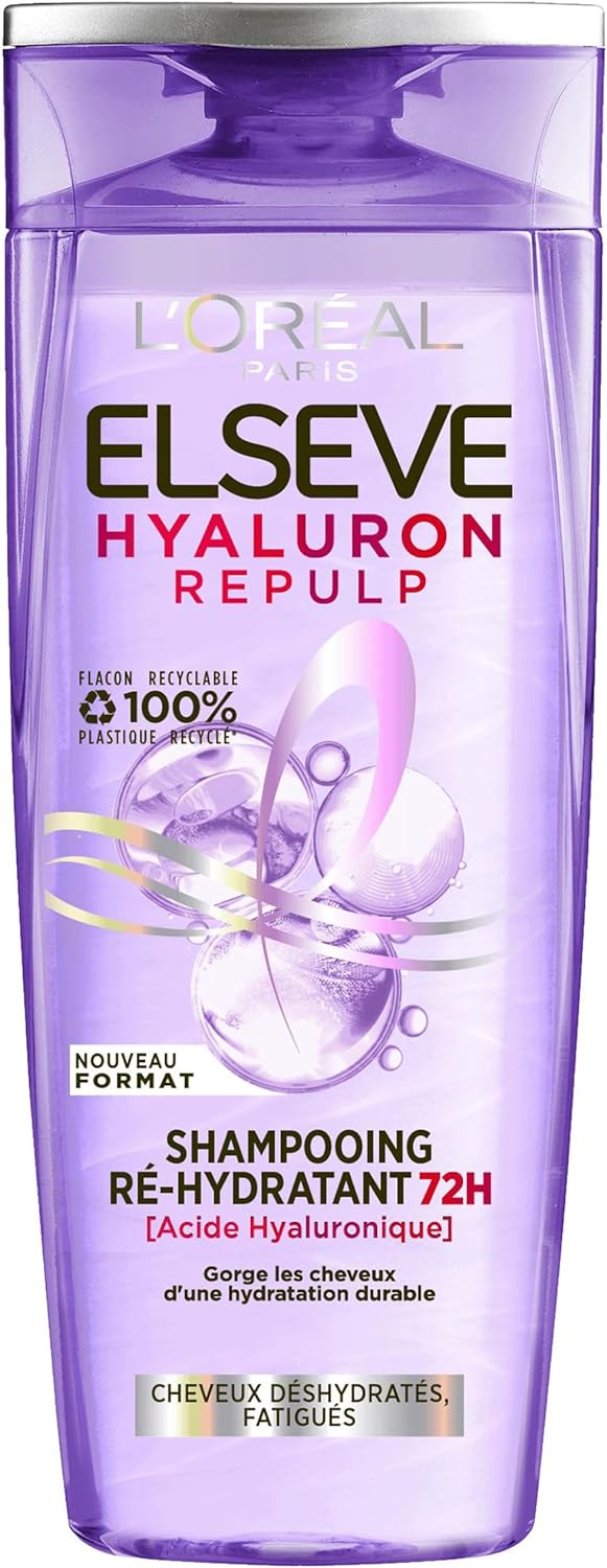 L'Oréal Elseve Hyaluron Repulp 72H rehydratačný šampón obohatený o kyselinu hyalurónovú 300ml