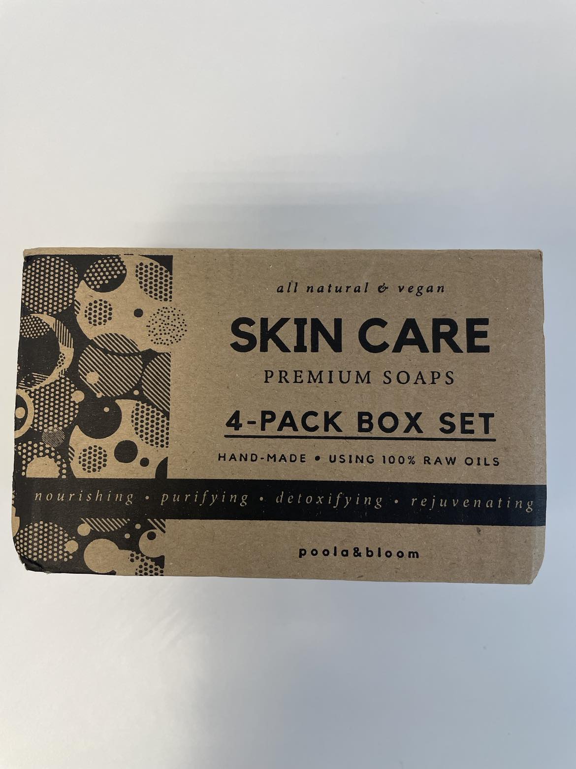 Poola & Bloom - Skincare - tuhé mydlá, 4 ks