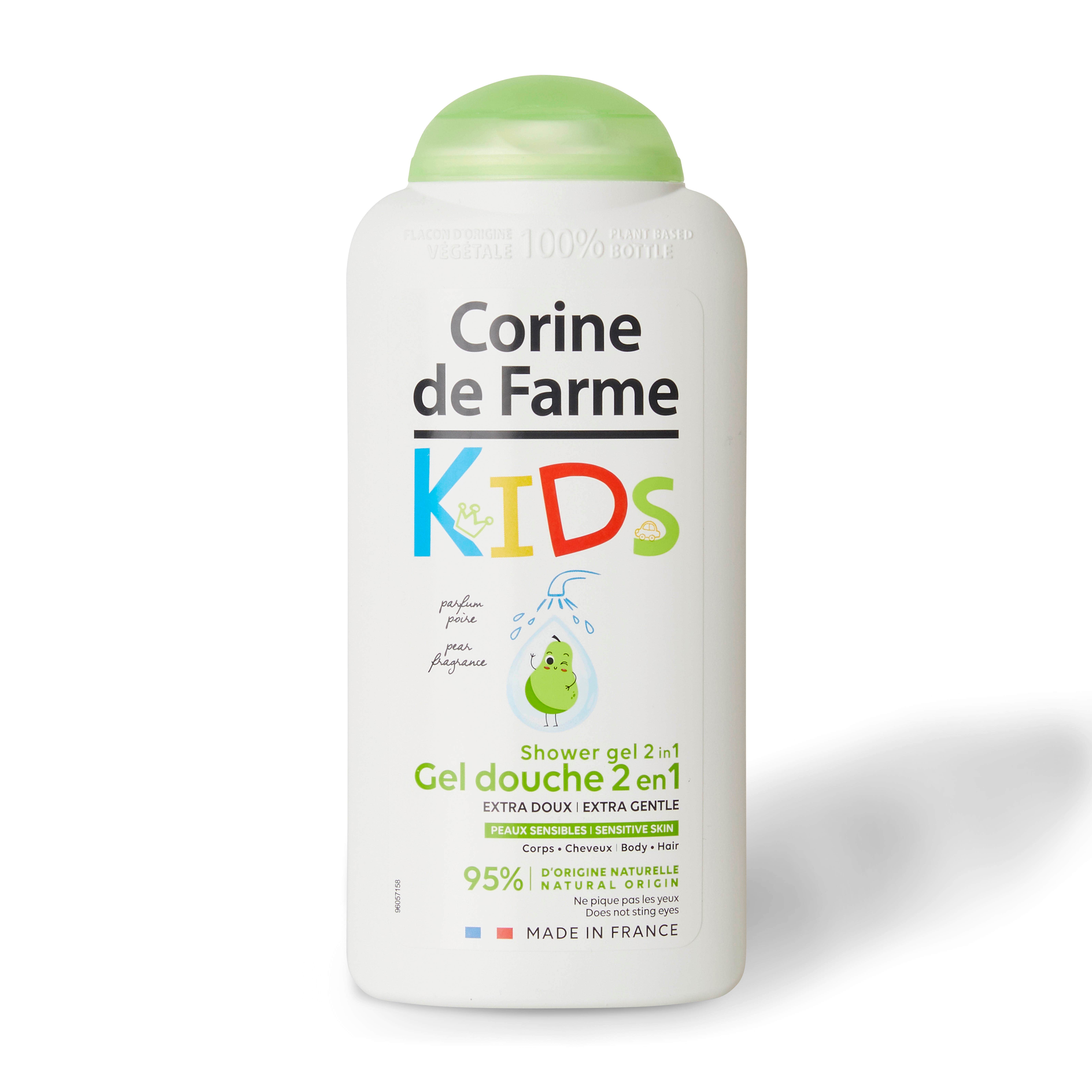 Corine De Farme Kids Shower Gel Hair & Body Pear, 300 ml