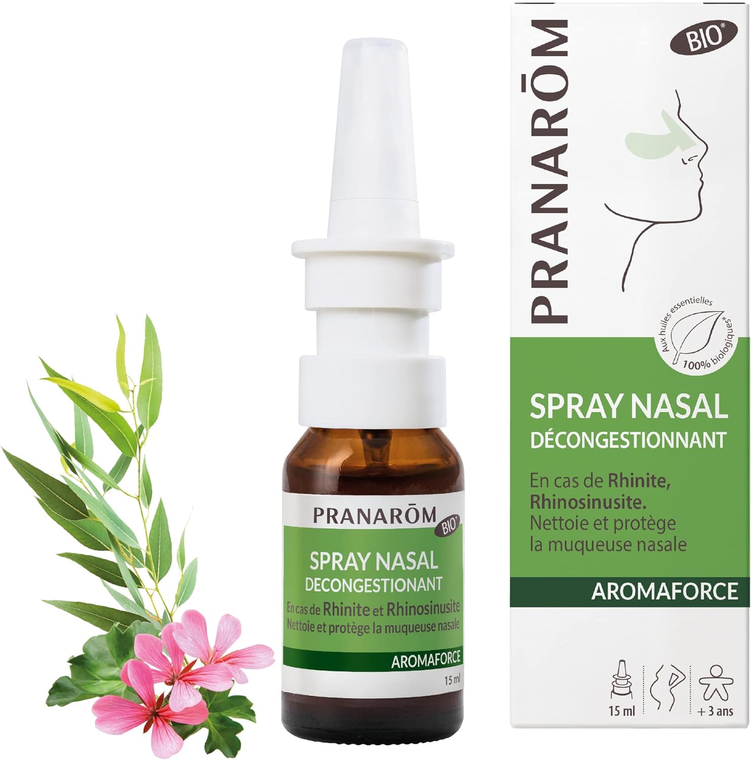 Pranarôm Bio - Sprej do nosa 15ml
